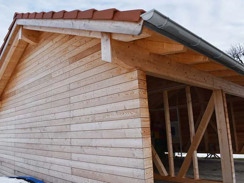 Carport aus Holz