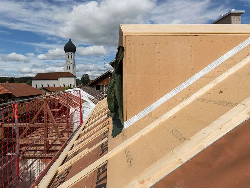 Konstruktion einer Dachgaube