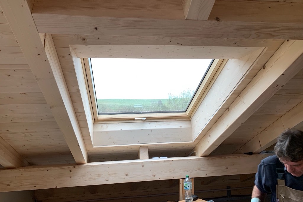 Dachfenster im Dachgeschoss